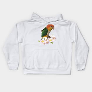 White-bellied Parrot Kids Hoodie